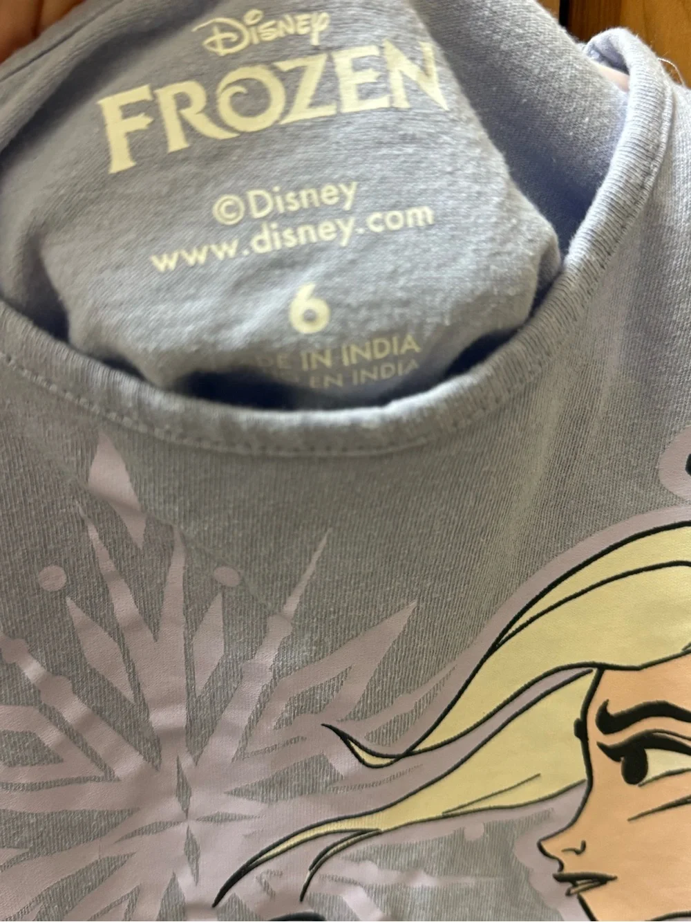 Disney Girls tshirts bundle sizes (5-6)